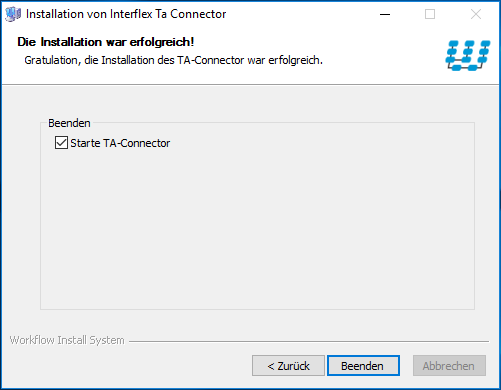 Installation TA Con 7 Installation TA Con 7
